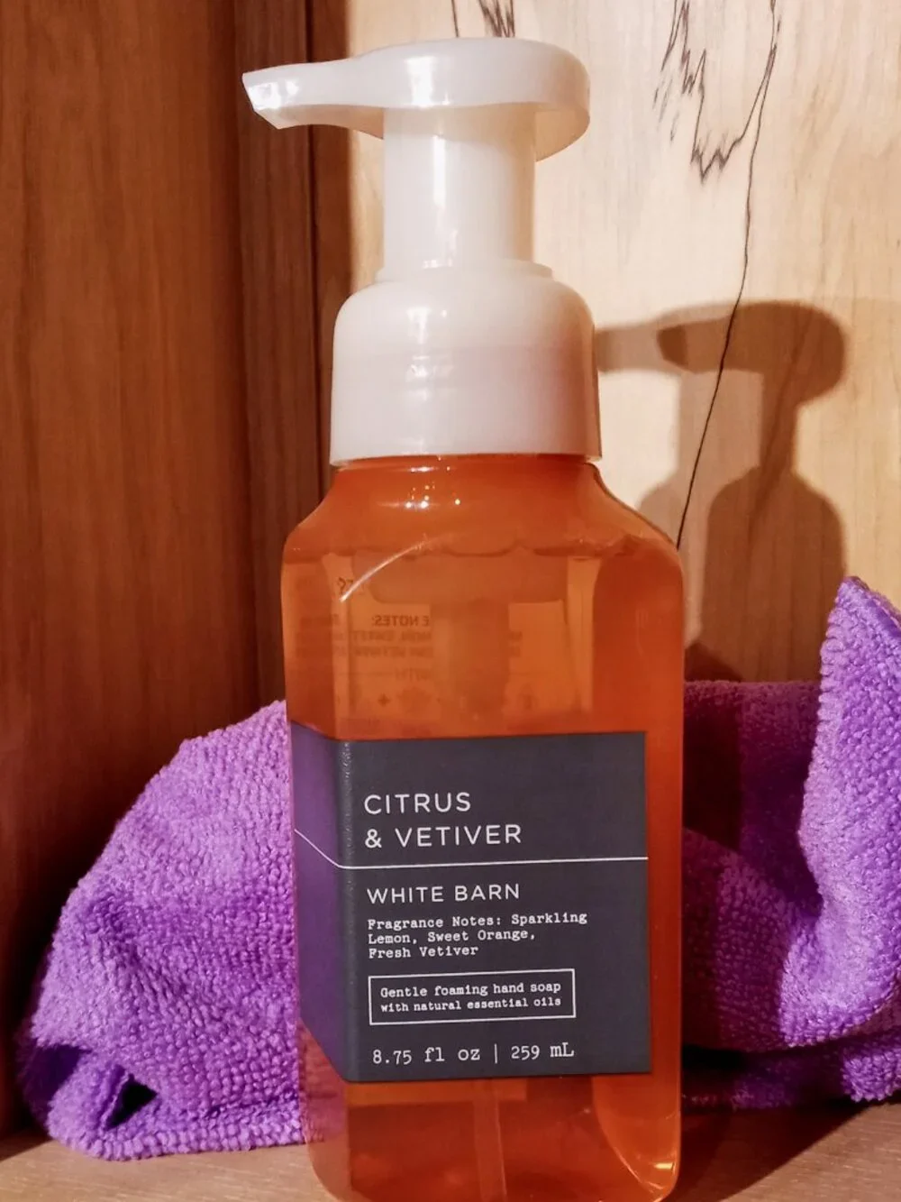 Rare🍊🍋Bath & Body Works White Barn CITRUS & VETIVER Foaming Hand Soap NWT🍋🍊